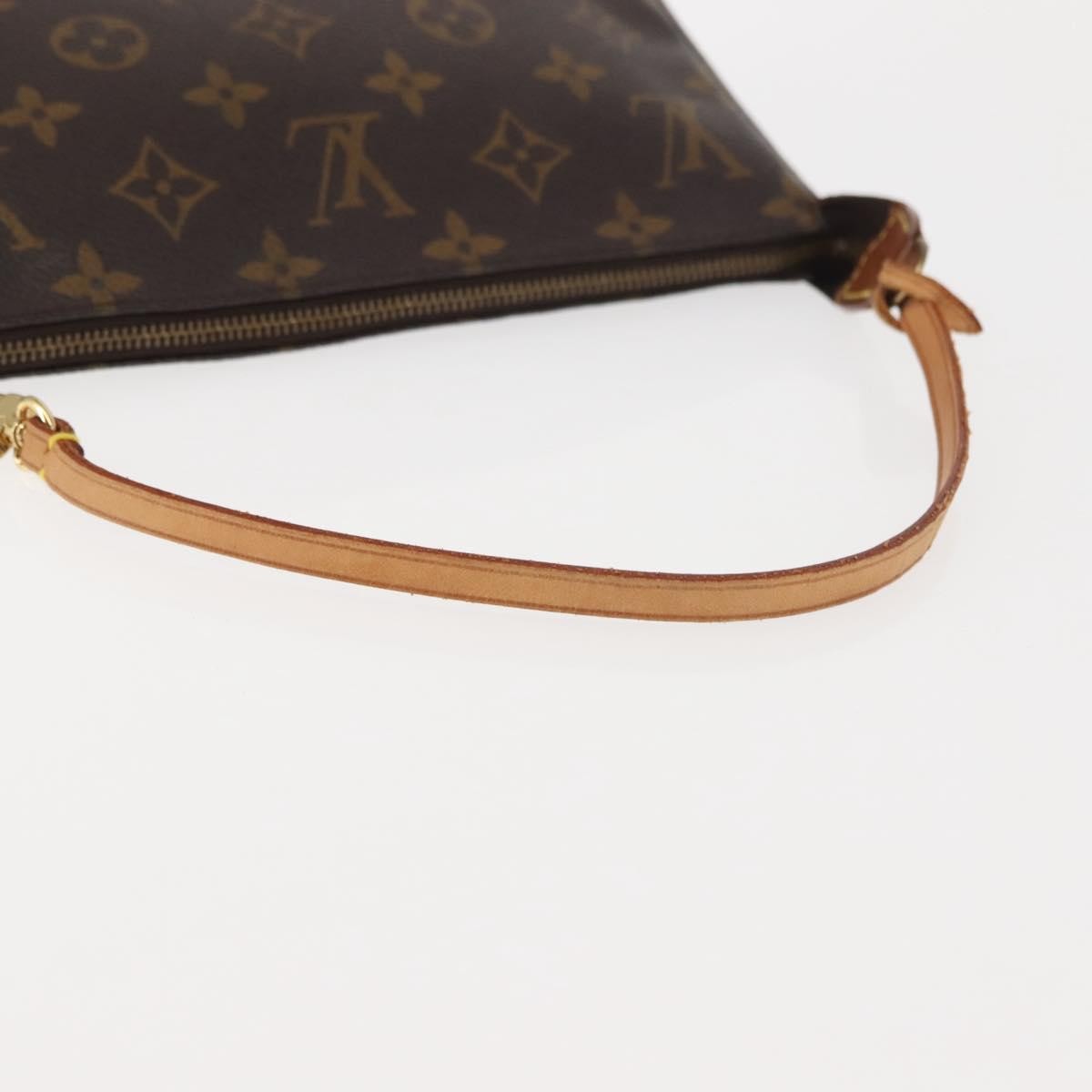 Louis Vuitton Pochette Accessoires NM Monogram Canvas, BROWN, CANVAS, Clutche & pouche