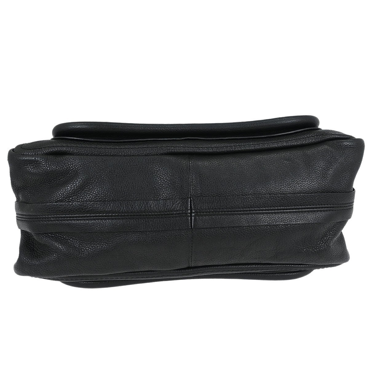 Chloe Paraty Top Handle Bag Leather, BLACK, LEATHER, Handbag