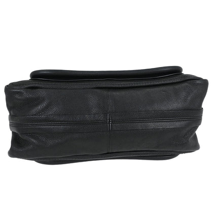 Chloe Paraty Top Handle Bag Leather, BLACK, LEATHER, Handbag
