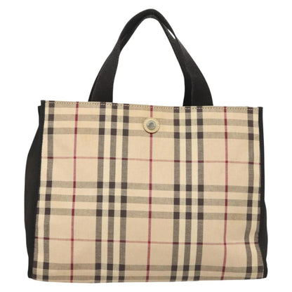 Burberry Nova Check Tote canvas check pattern, BEIGE, CANVAS, Tote bag
