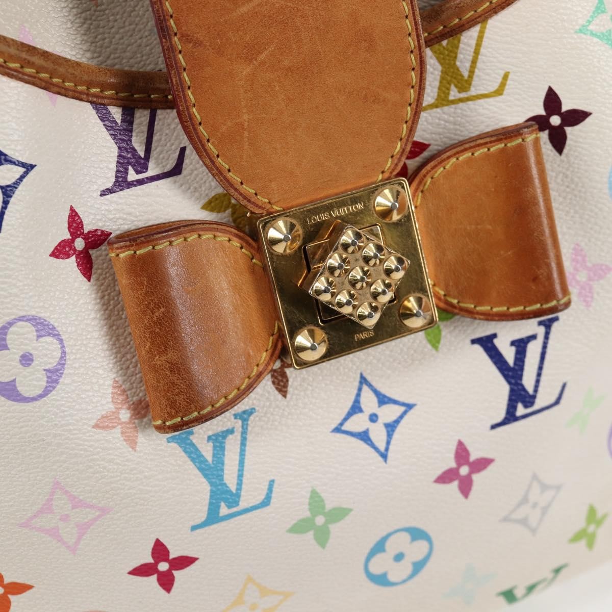 Louis Vuitton Annie Handbag Monogram Multicolor, MULTICOLOUR, CANVAS, Handbag