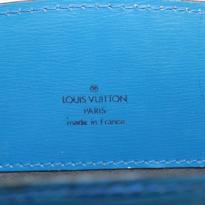Louis Vuitton Cluny Shoulder Bag Epi Leather, BLUE, LEATHER, Shoulder bag