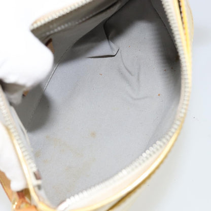 Louis Vuitton Minna Street Handbag Monogram Vernis, YELLOW, PATENT_LEATHER, Shoulder bag