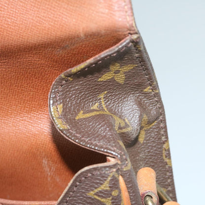 Louis Vuitton Cartouchiere Handbag Monogram Canvas, BROWN, CANVAS, Handbag