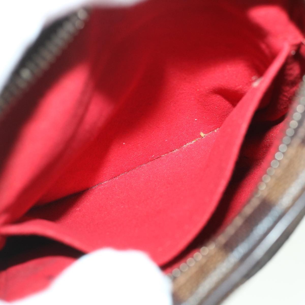 Louis Vuitton Rift Handbag Damier, BROWN, CANVAS, Handbag