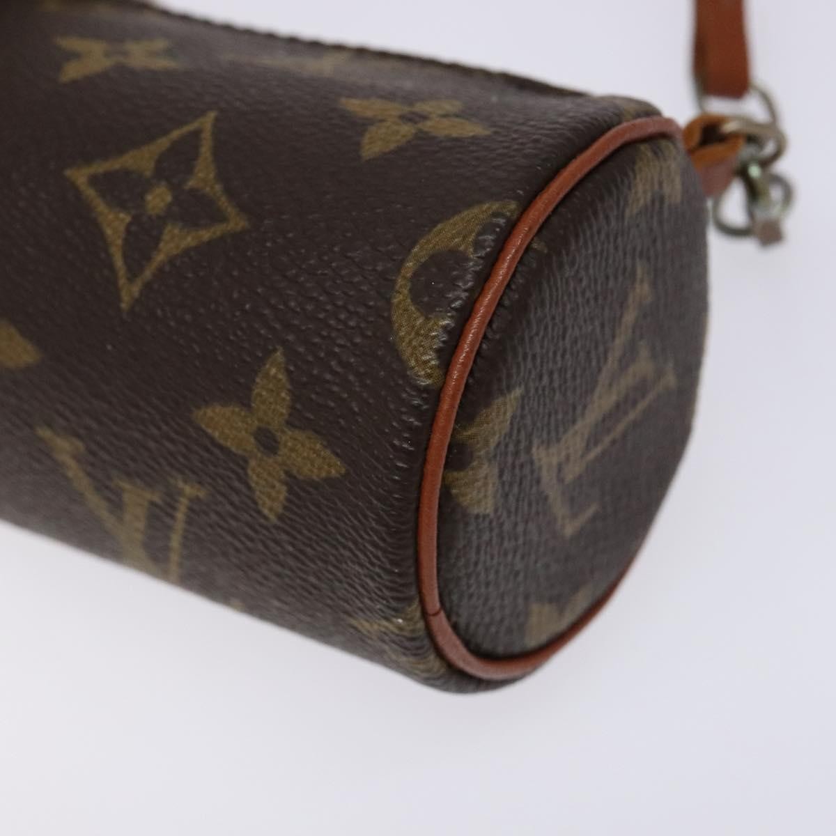 Louis Vuitton Papillon Pochette Monogram Canvas, BROWN, CANVAS, Handbag