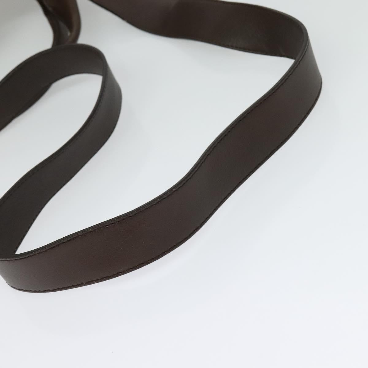 Bvlgari Chandra Hobo Canvas and Leather, BROWN, LEATHER, Handbag