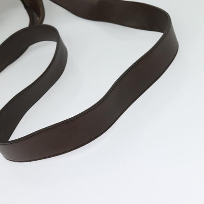 Bvlgari Chandra Hobo Canvas and Leather, BROWN, LEATHER, Handbag