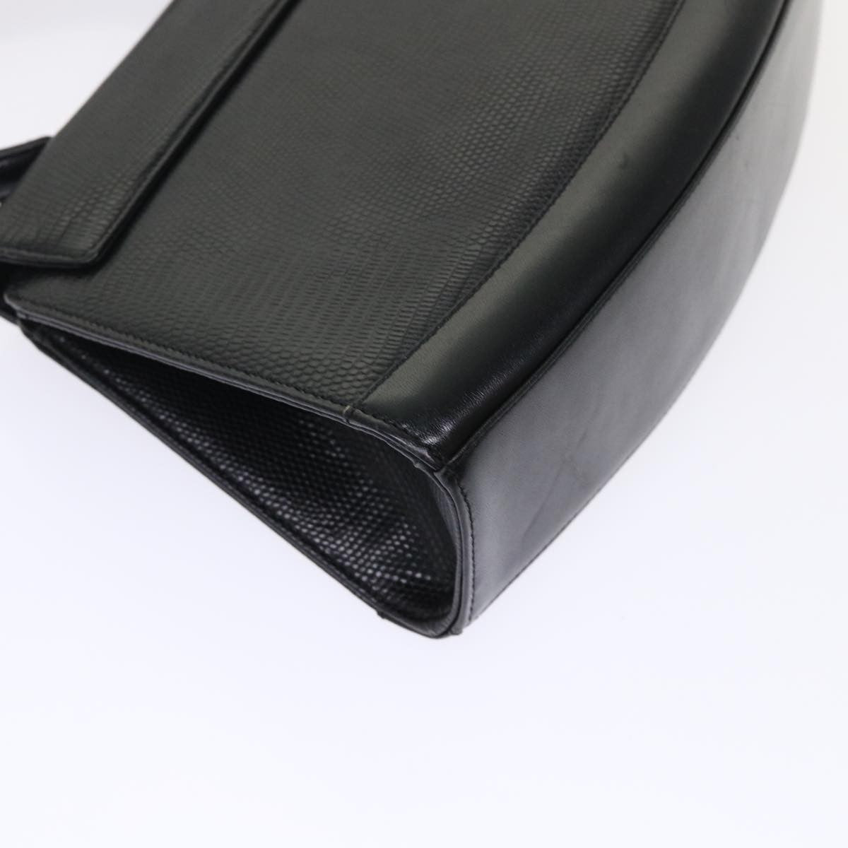 Givenchy Vintage Handbag Leather, BLACK, LEATHER, Handbag