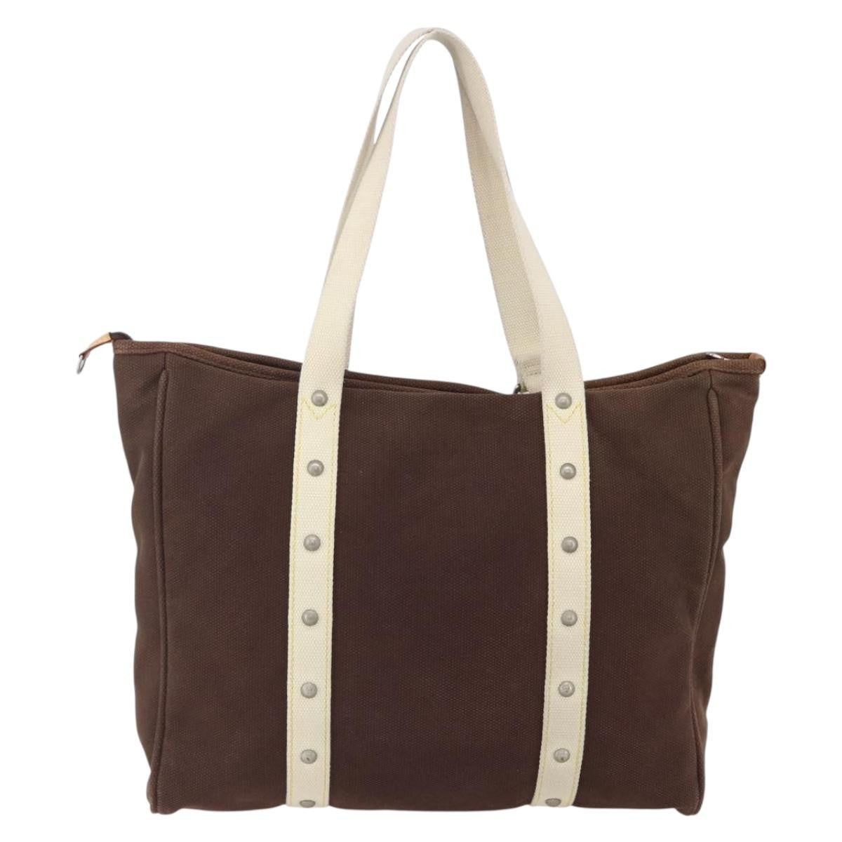 Louis Vuitton Antigua Tote Canvas, BROWN, CANVAS, Tote bag