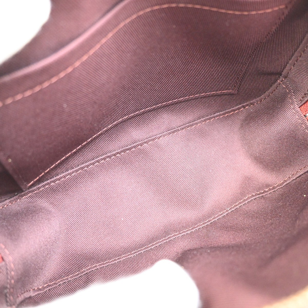 Louis Vuitton Deauville Handbag Monogram Canvas, BROWN, CANVAS, Handbag