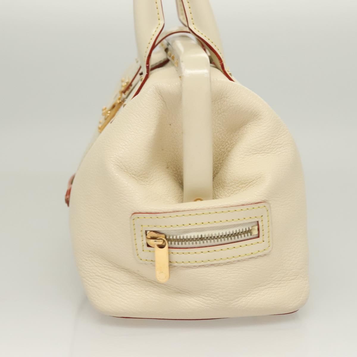 Louis Vuitton Suhali L'Ingenieux Handbag Leather, WHITE, LEATHER, Handbag