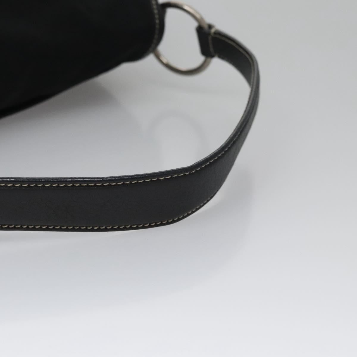 Prada Vintage Shoulder Bag Tessuto, BLACK, NYLON, Shoulder bag