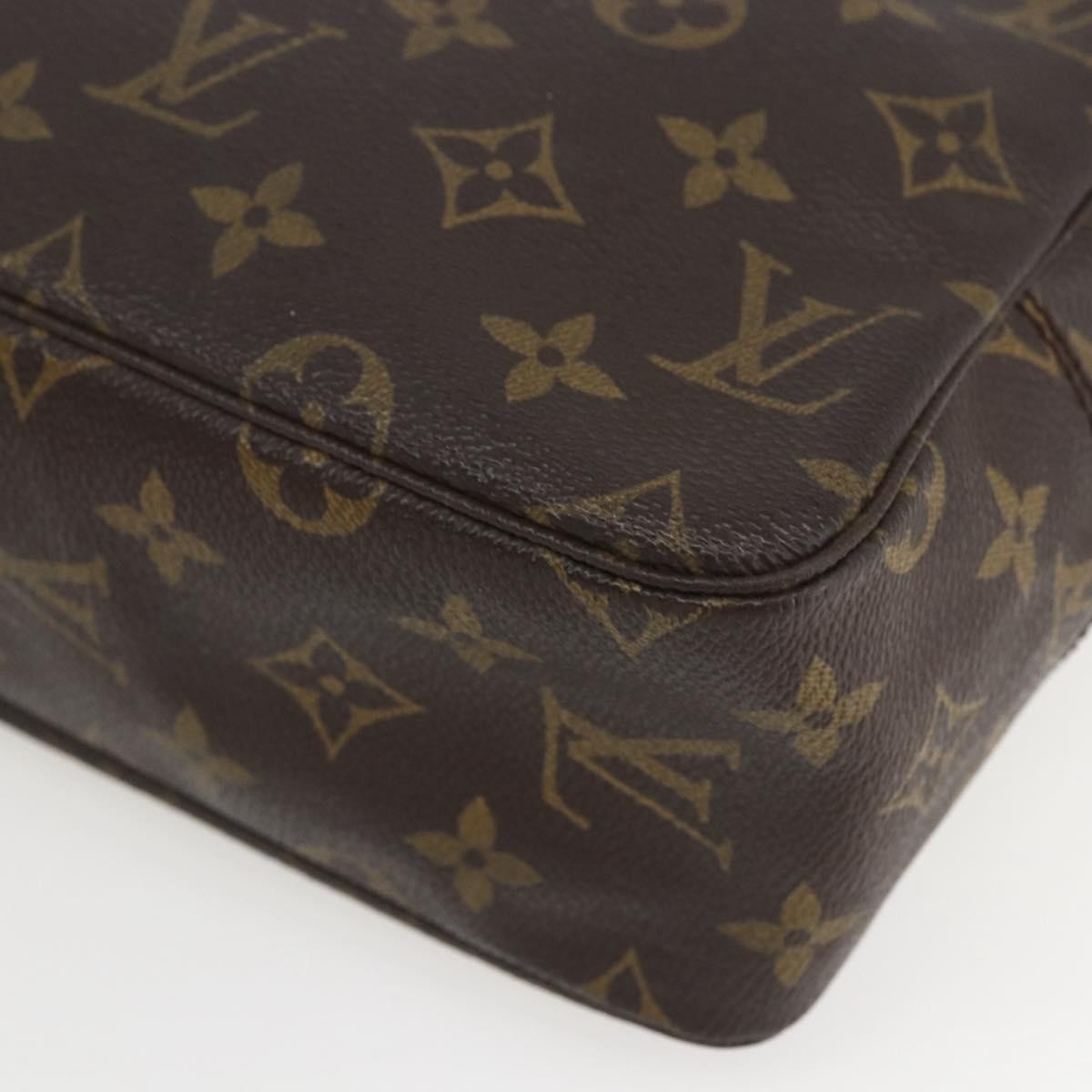 Louis Vuitton Trousse Toilette Monogram Canvas, BROWN, CANVAS, Clutche & pouche