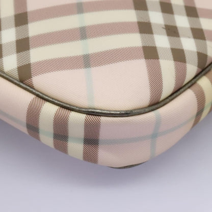 Burberry Nova Check Tote canvas check pattern, PINK, PVC, Tote bag