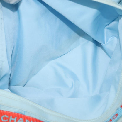 Chanel Travel Line Tote Nylon, BLUE, NYLON, Travel bag