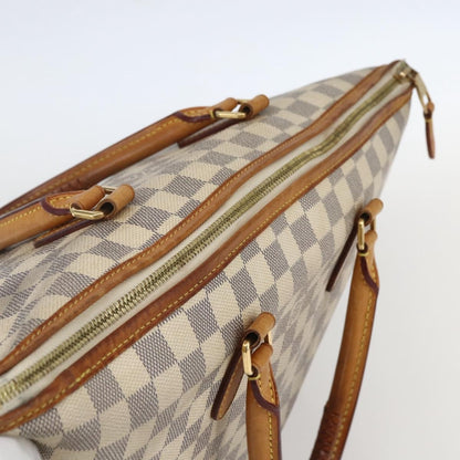 Louis Vuitton Riviera Handbag Damier, WHITE, CANVAS, Handbag