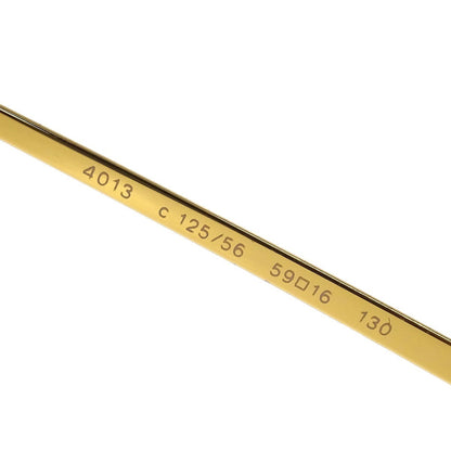 Chanel Logo CC Sunglasses Metal, ORANGE, GOLD_PLATED, Sunglasse