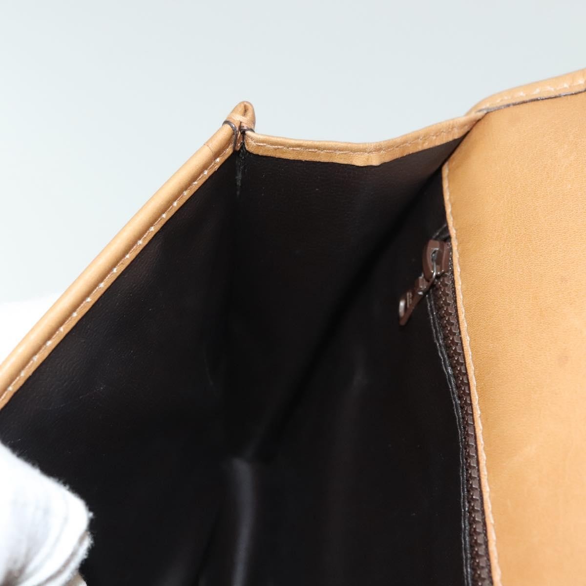 Celine Macadam Pochette Classic, BEIGE, PVC, Clutche & pouche