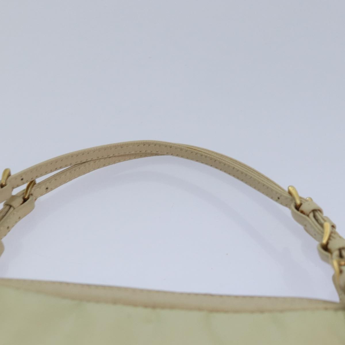 Prada Vintage Handbag Tessuto, BEIGE, NYLON, Handbag