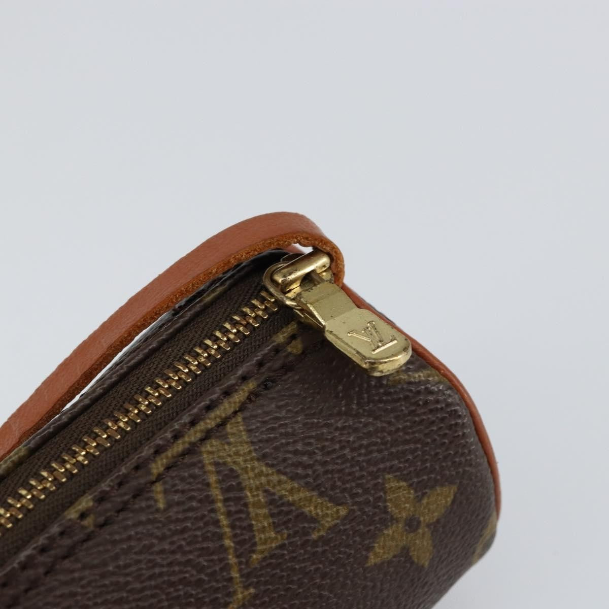 Louis Vuitton Papillon Pochette Monogram Canvas, BROWN, CANVAS, Handbag