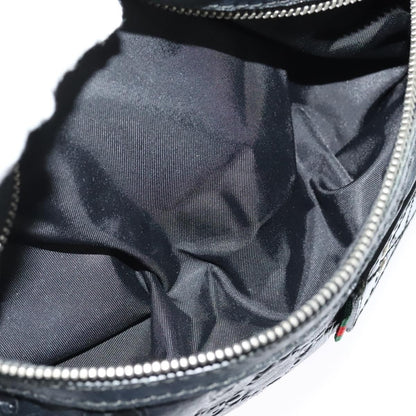 Gucci Waist Bag Guccissima Leather, BLACK, LEATHER, Clutche & pouche
