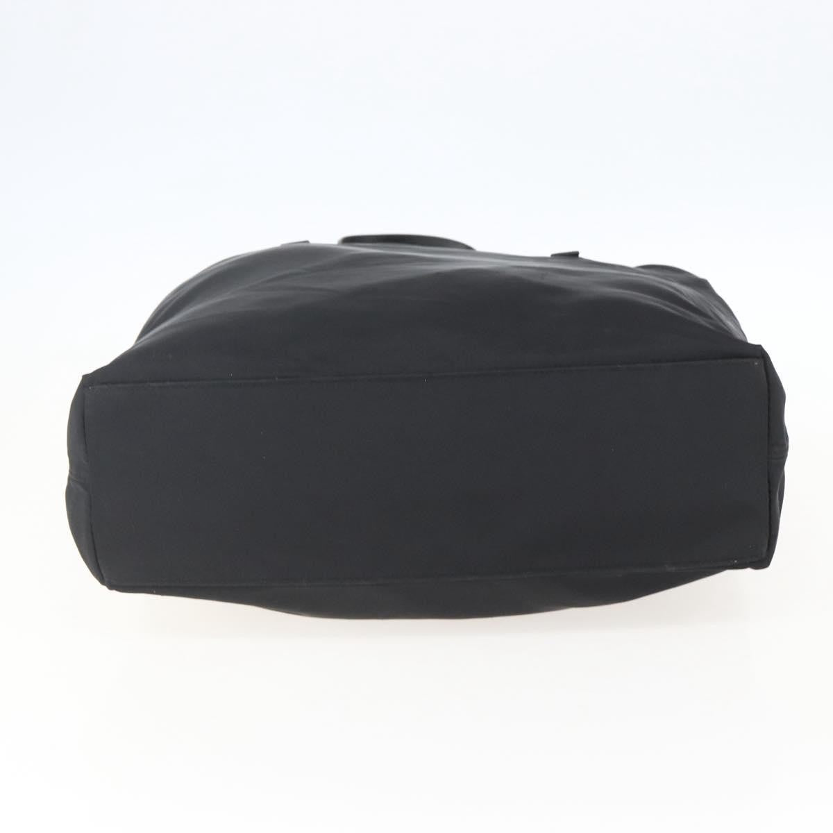 Prada Vintage Zip Tote Tessuto, BLACK, NYLON, Tote bag