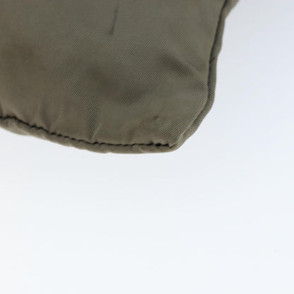 Prada Front Pocket Messenger Bag Tessuto, KHAKI, NYLON, Shoulder bag