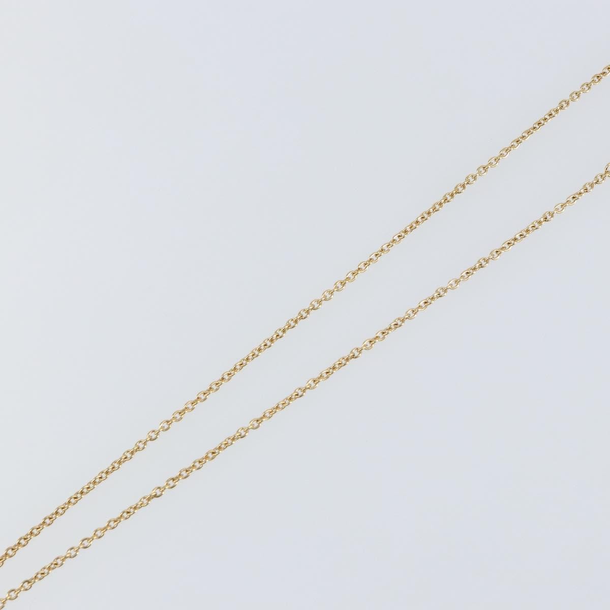 Christian Dior CD Pendant Necklace Metal, GOLD, METAL, Necklace