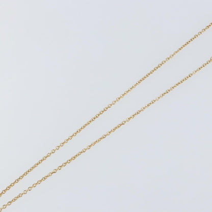 Christian Dior CD Pendant Necklace Metal, GOLD, METAL, Necklace