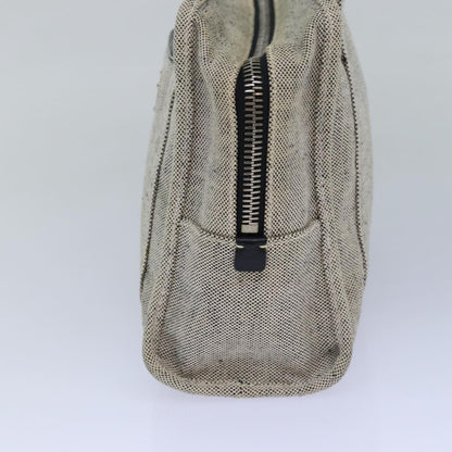 Prada Vintage Handbag Canvas, GRAY, CANVAS, Handbag