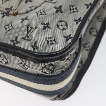 Louis Vuitton Mary Kate Messenger Bag Mini Lin, NAVY, CANVAS, Shoulder bag