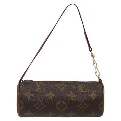Louis Vuitton Papillon Pochette Monogram Canvas, BROWN, CANVAS, Clutche & pouche