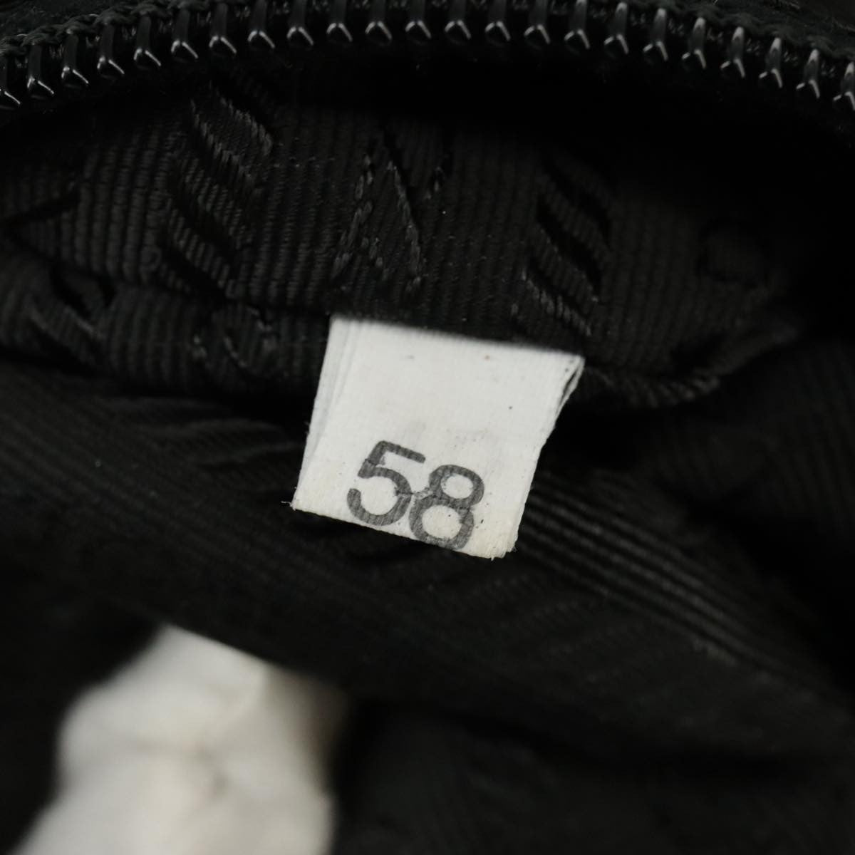 Prada Chain Shoulder Bag Quilted Tessuto, NAVY, NYLON, Shoulder bag