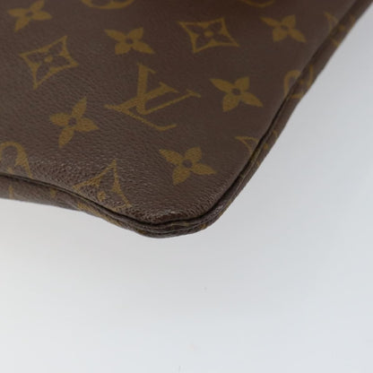 Louis Vuitton Vintage Document Holder Monogram Canvas, BROWN, CANVAS, Clutche & pouche