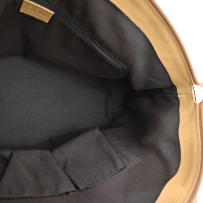 Gucci Britt Convertible Dome Satchel Leather, BEIGE, LEATHER, Handbag