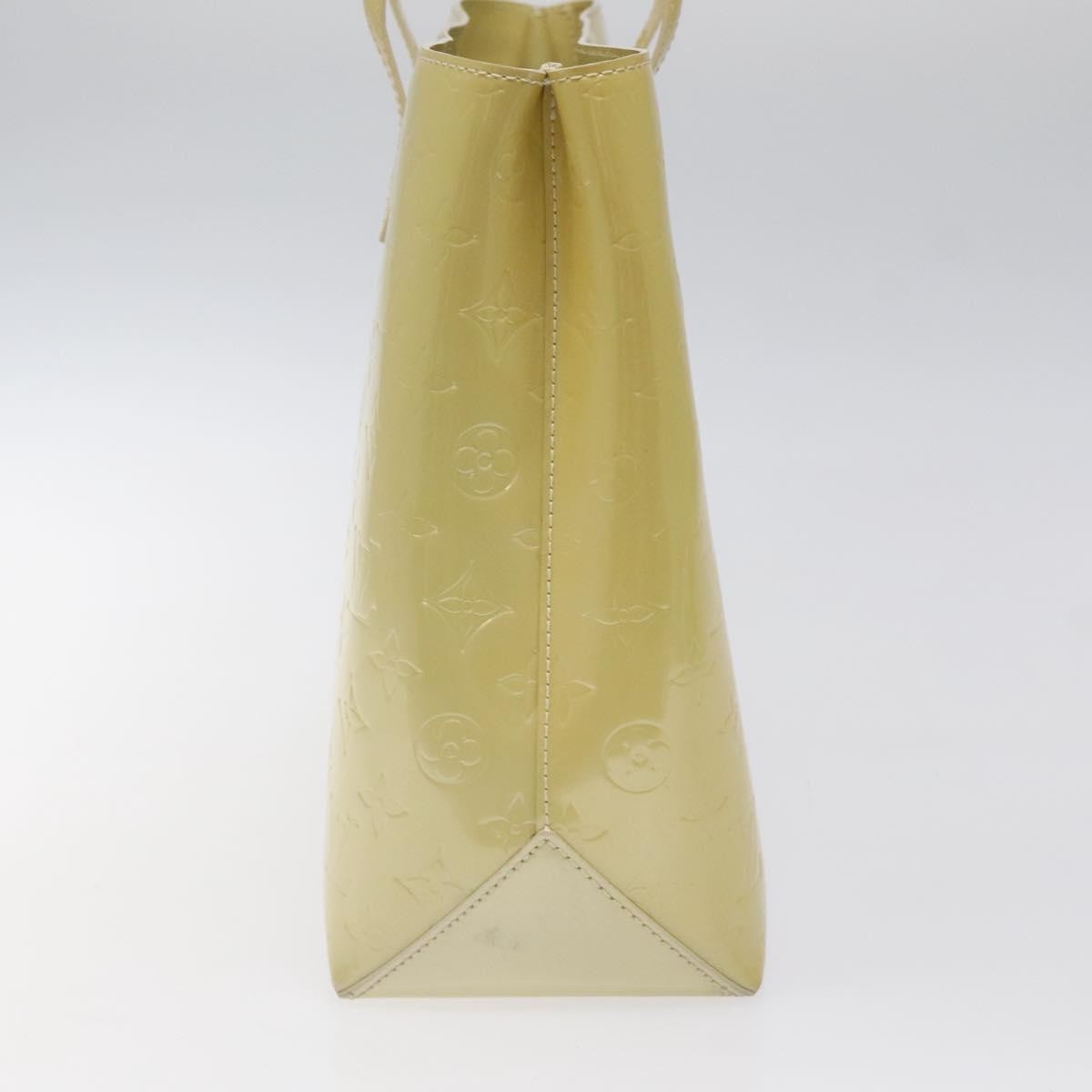 Louis Vuitton Wilshire Handbag Monogram Vernis, YELLOW, PATENT_LEATHER, Handbag