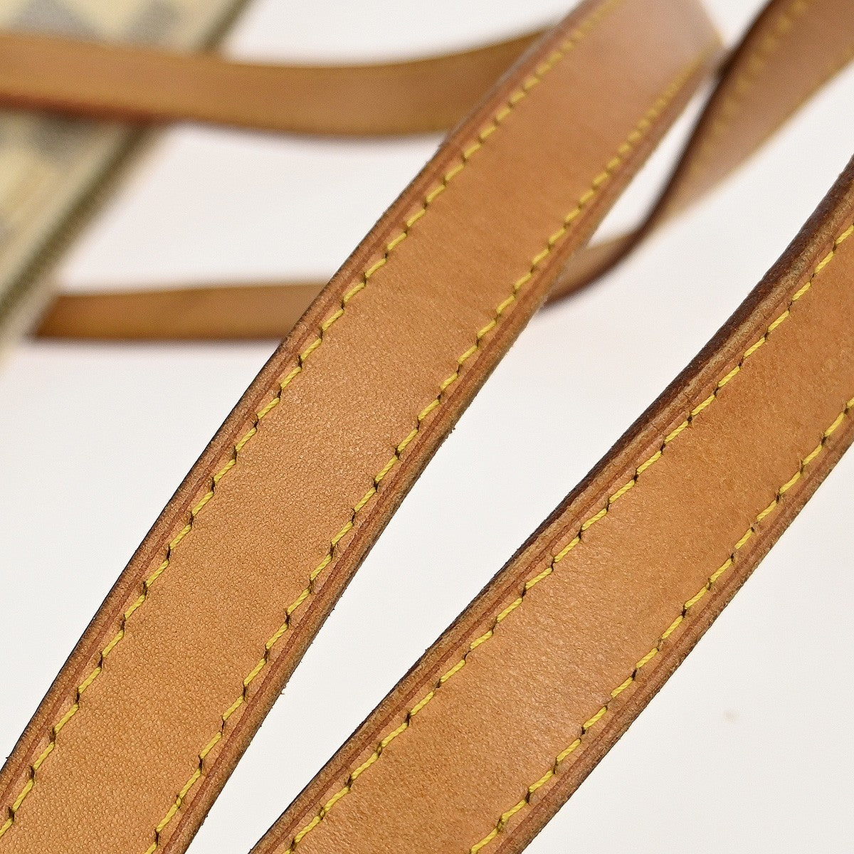 Louis Vuitton Totally Handbag Damier azur, WHITE, CANVAS, Tote bag