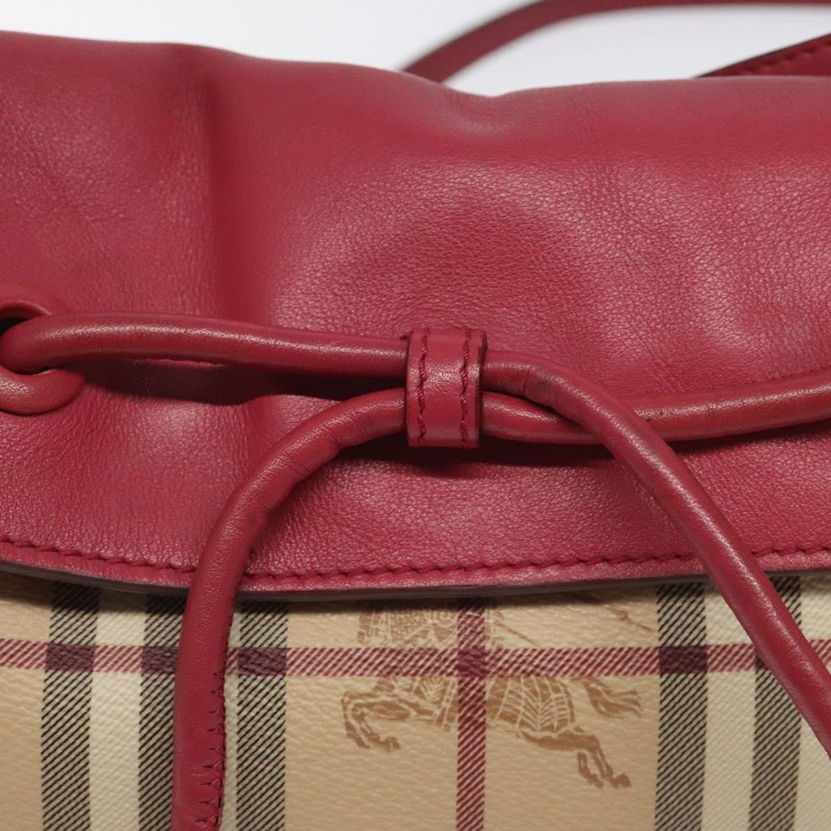 Burberry Flap Shoulder Bag Nova Check Coated Canvas, PINK, CANVAS, Shoulder bag