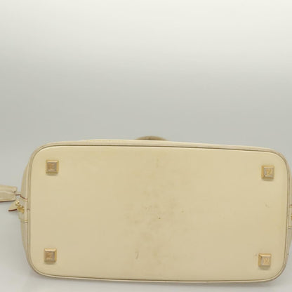 Louis Vuitton Suhali Lockit Handbag Leather, WHITE, LEATHER, Handbag