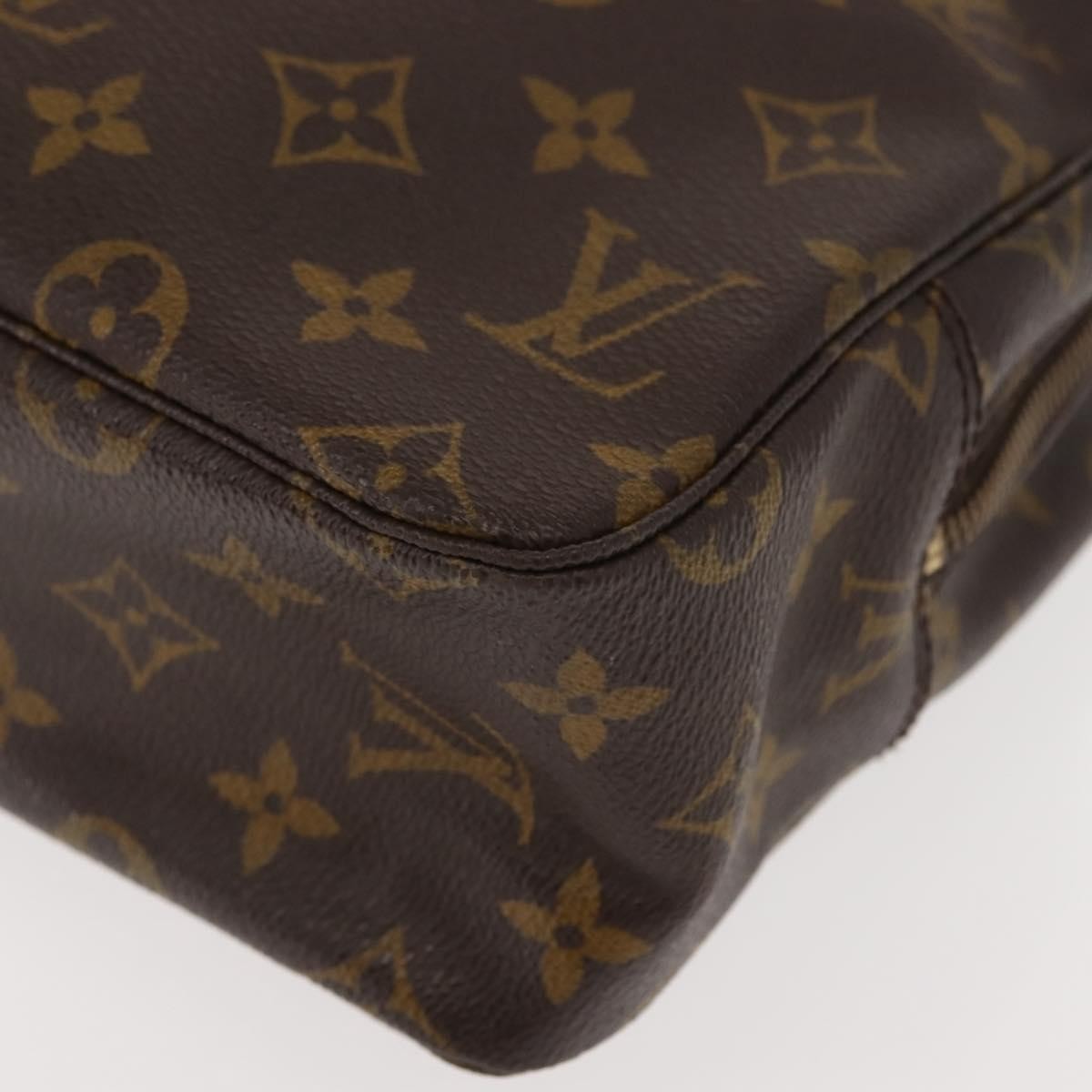 Louis Vuitton Trousse Toilette Monogram Canvas, BROWN, CANVAS, Clutche & pouche