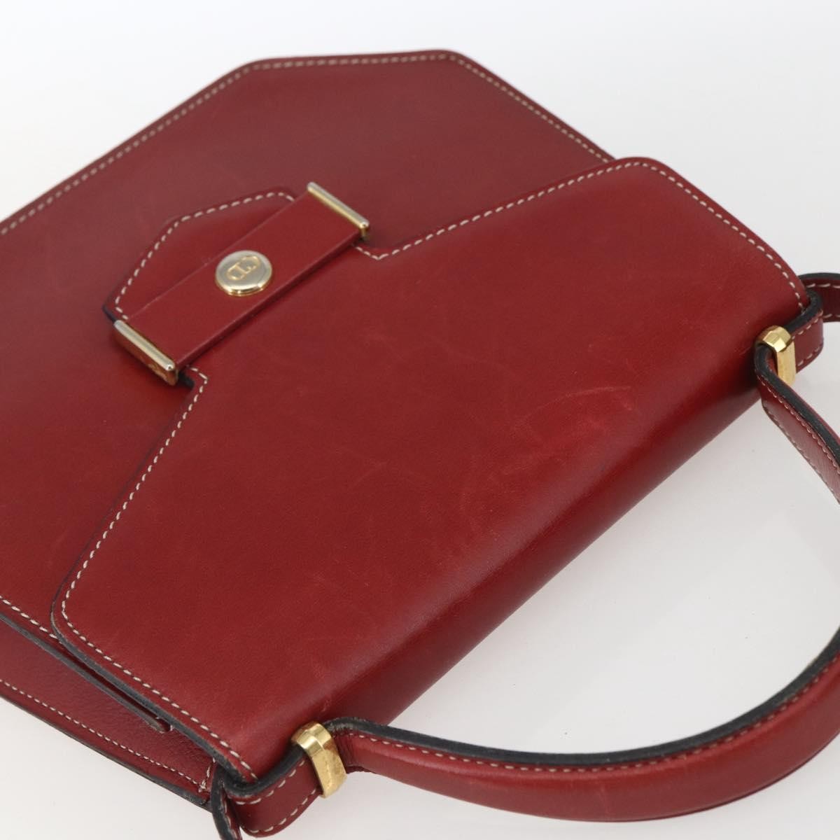Christian Dior Vintage Handbag Leather, RED, LEATHER, Handbag