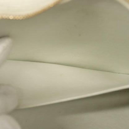 Chanel CC Shoulder Bag Quilted Caviar, WHITE, LEATHER, Shoulder bag