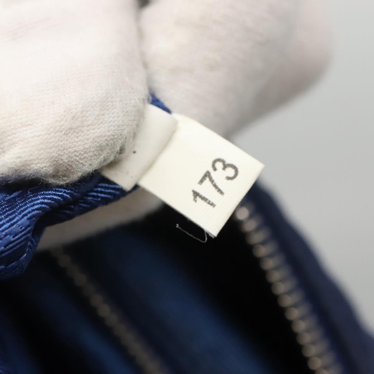 Prada Front Pocket Camera Bag Quilted Tessuto, BLUE, NYLON, Shoulder bag