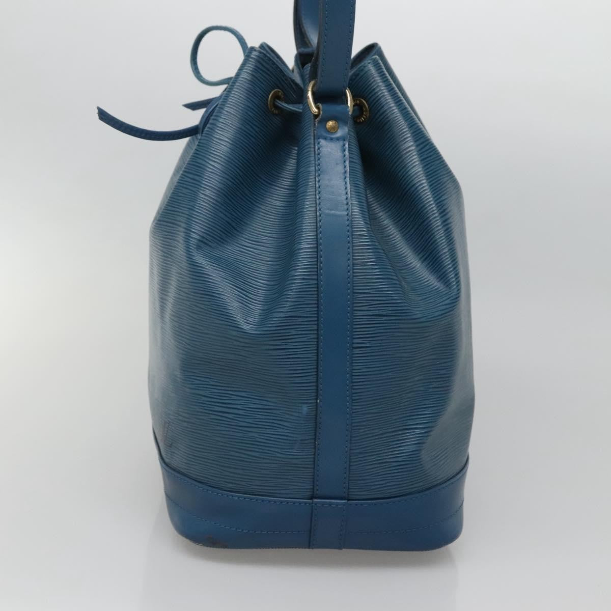 Louis Vuitton Noe Handbag Epi leather, BLUE, LEATHER, Handbag