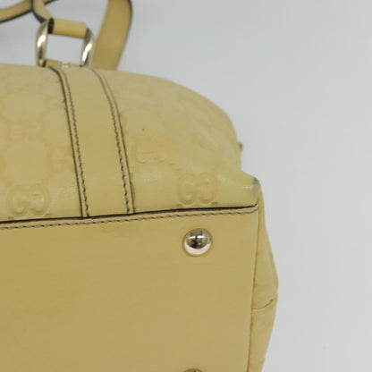 Gucci Abbey Zip Tote Guccissima, YELLOW, CANVAS, Tote bag