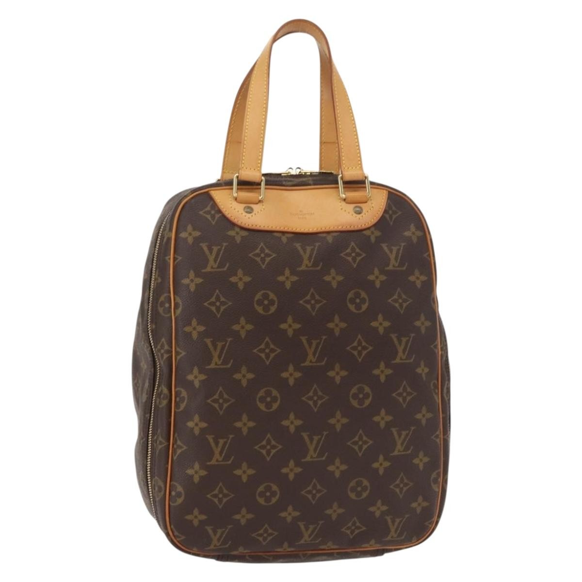 Louis Vuitton Excursion Handbag Monogram Canvas, BROWN, CANVAS, Handbag