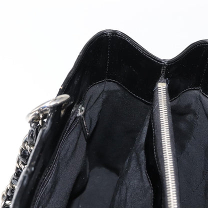 Chanel Grand Shopping Tote Quilted Patent, BLACK, PATENT_LEATHER, Tote bag