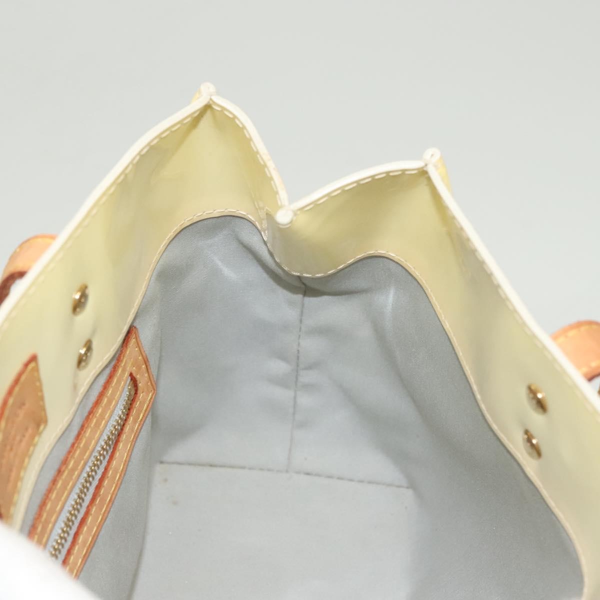 Louis Vuitton Reade Handbag Monogram Vernis, BEIGE, PATENT_LEATHER, Handbag
