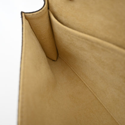 Louis Vuitton Twin Handbag Monogram Canvas, BROWN, CANVAS, Clutche & pouche